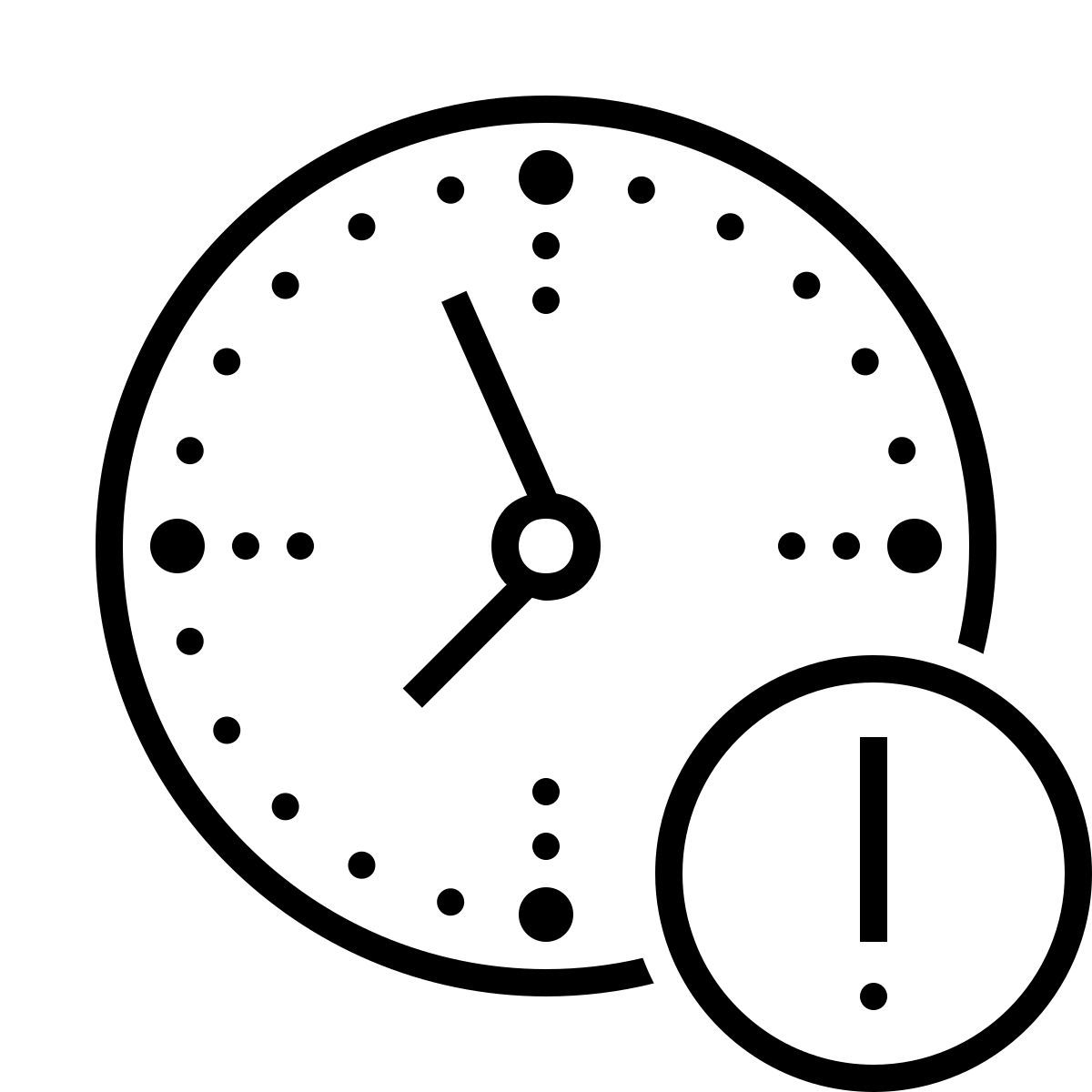 dotted style hora importante icon