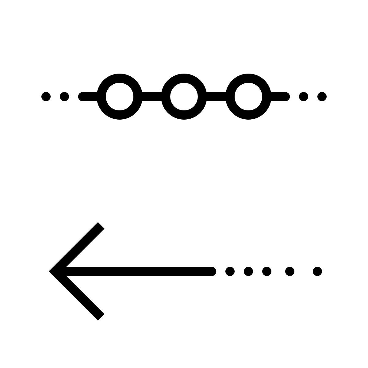 dotted style 输入数据 icon