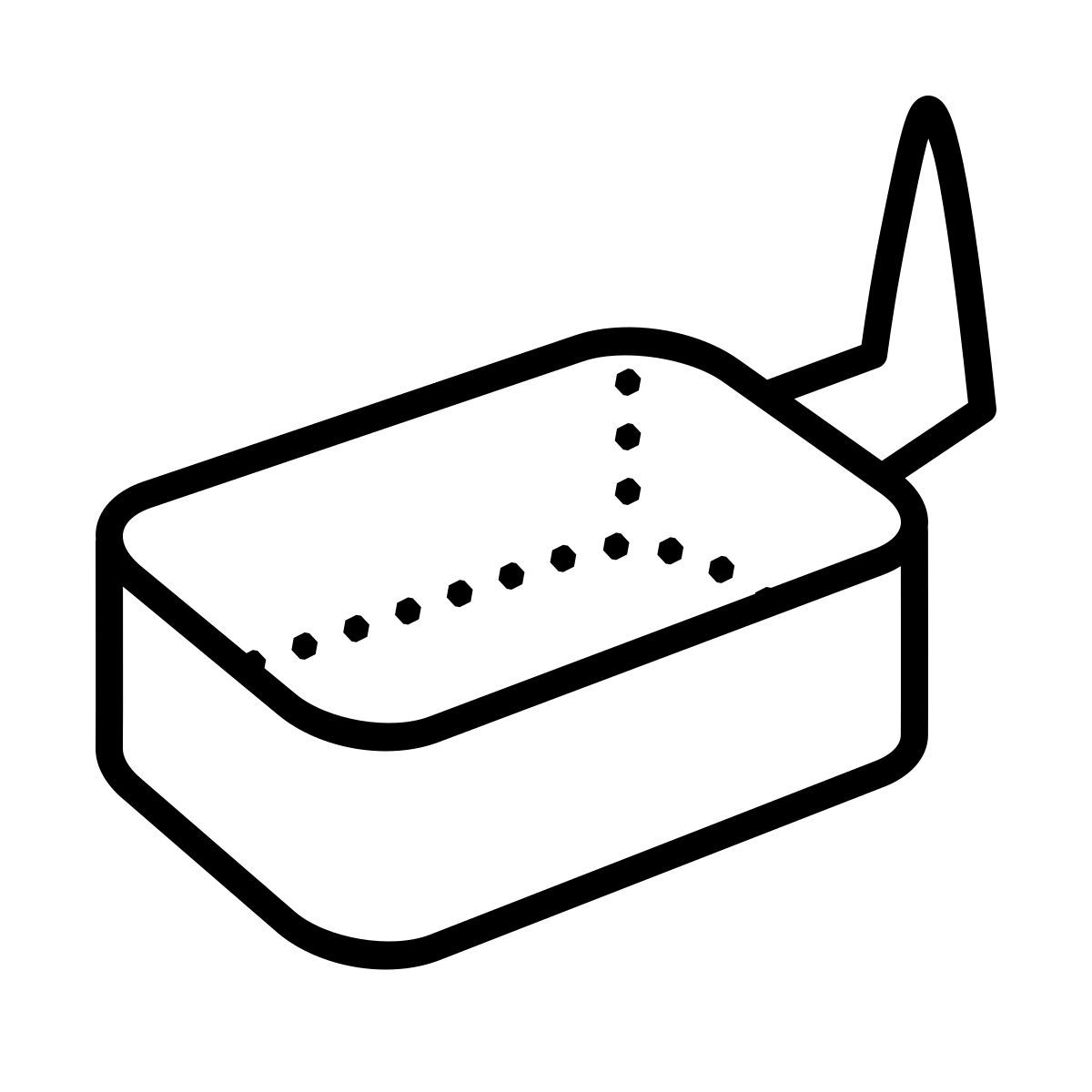 dotted style 饭盒 icon