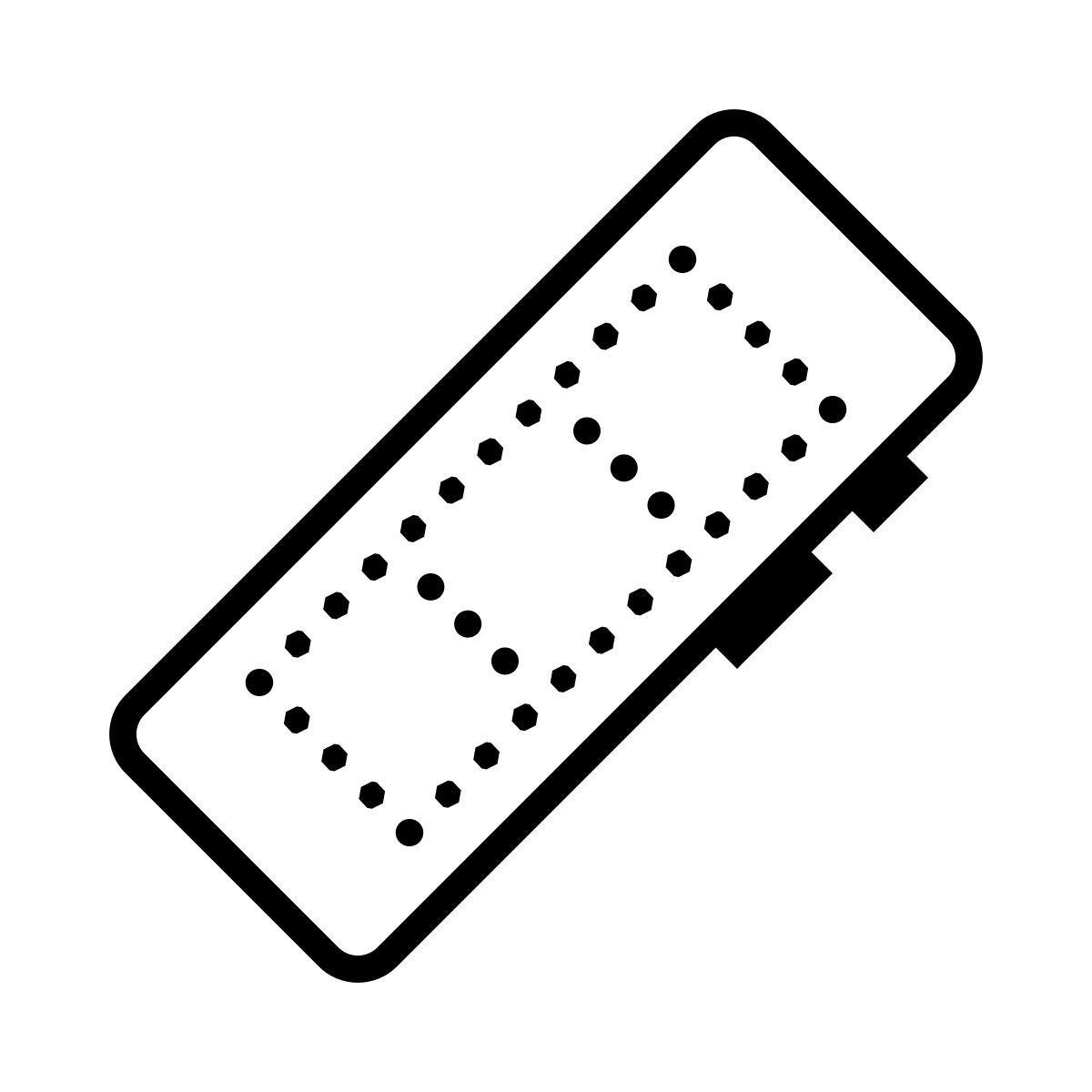 dotted style microsoft band 2 icon