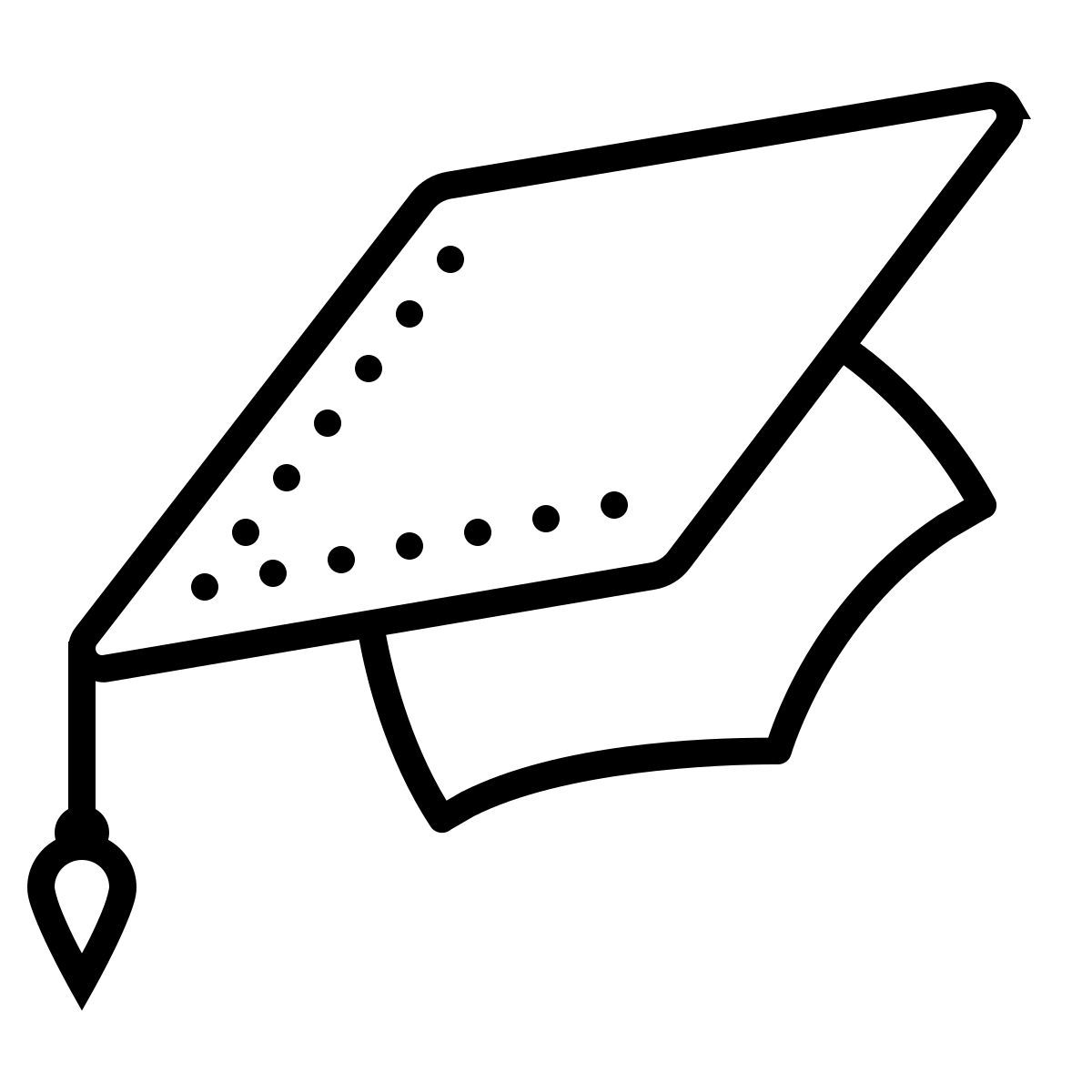 dotted style capelo icon