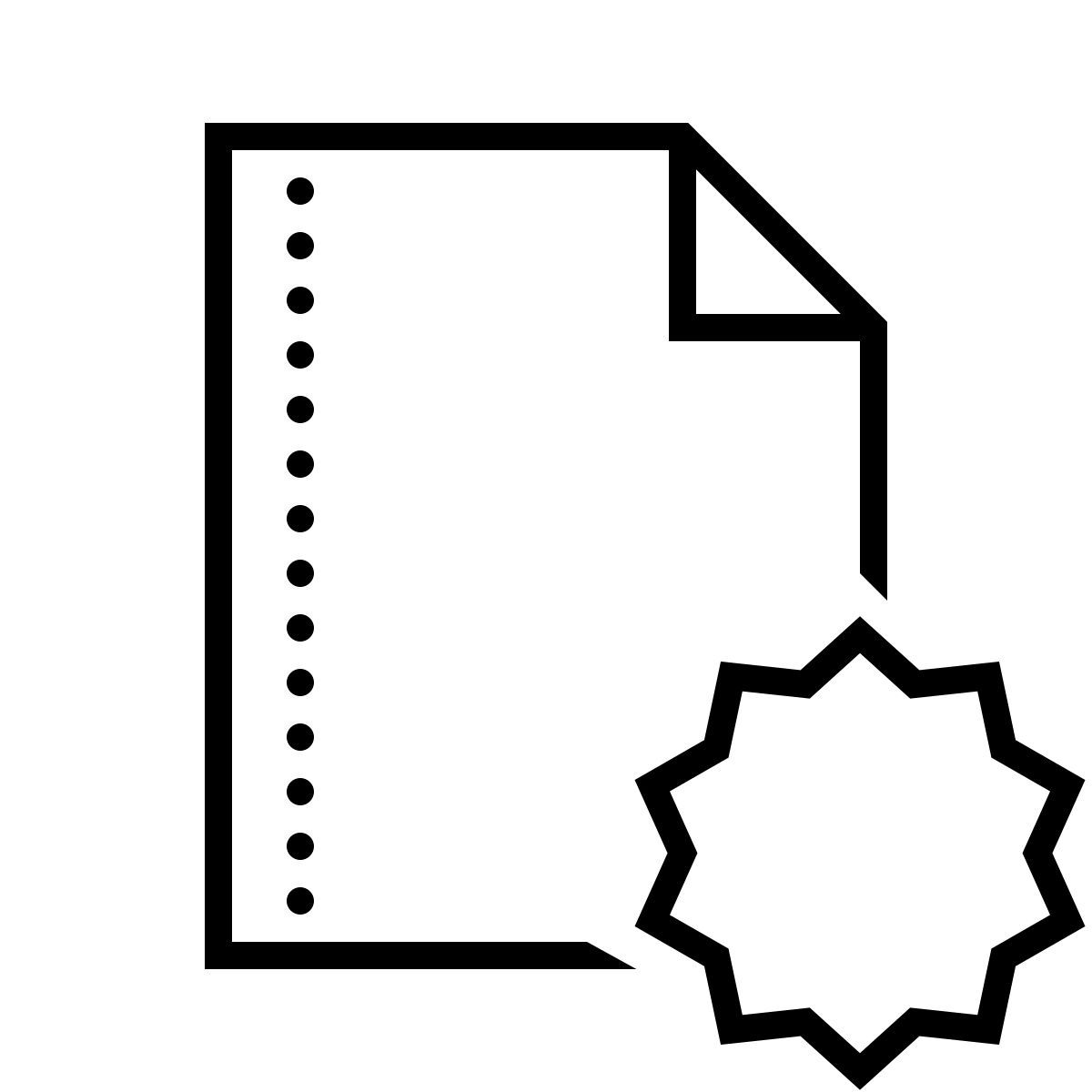 dotted style 新文件 icon