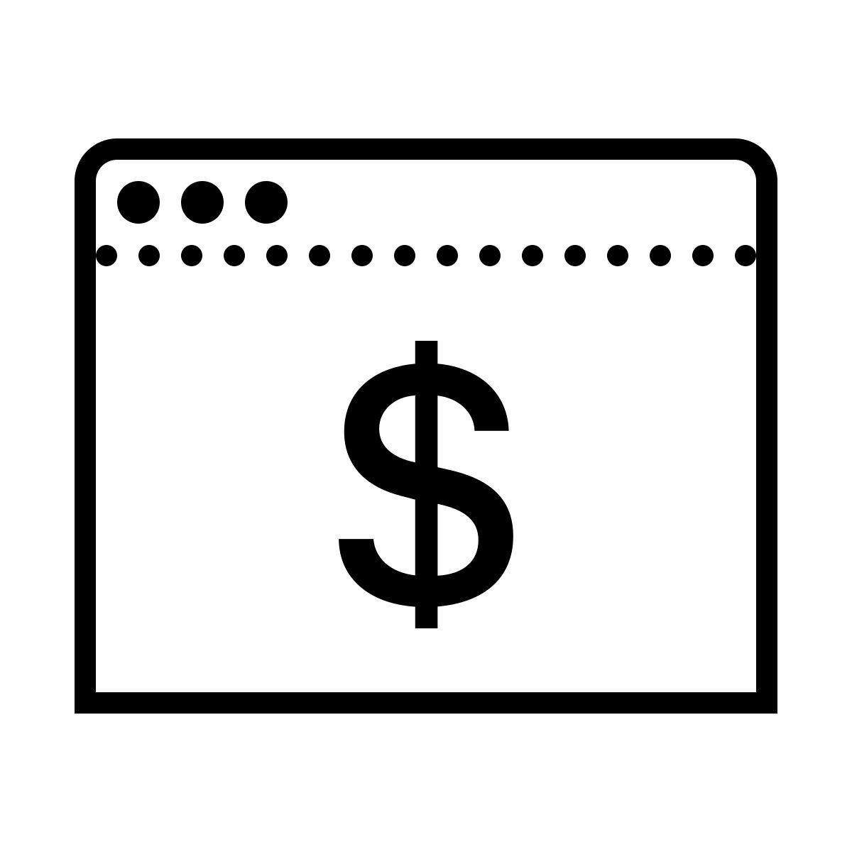dotted style pago icon
