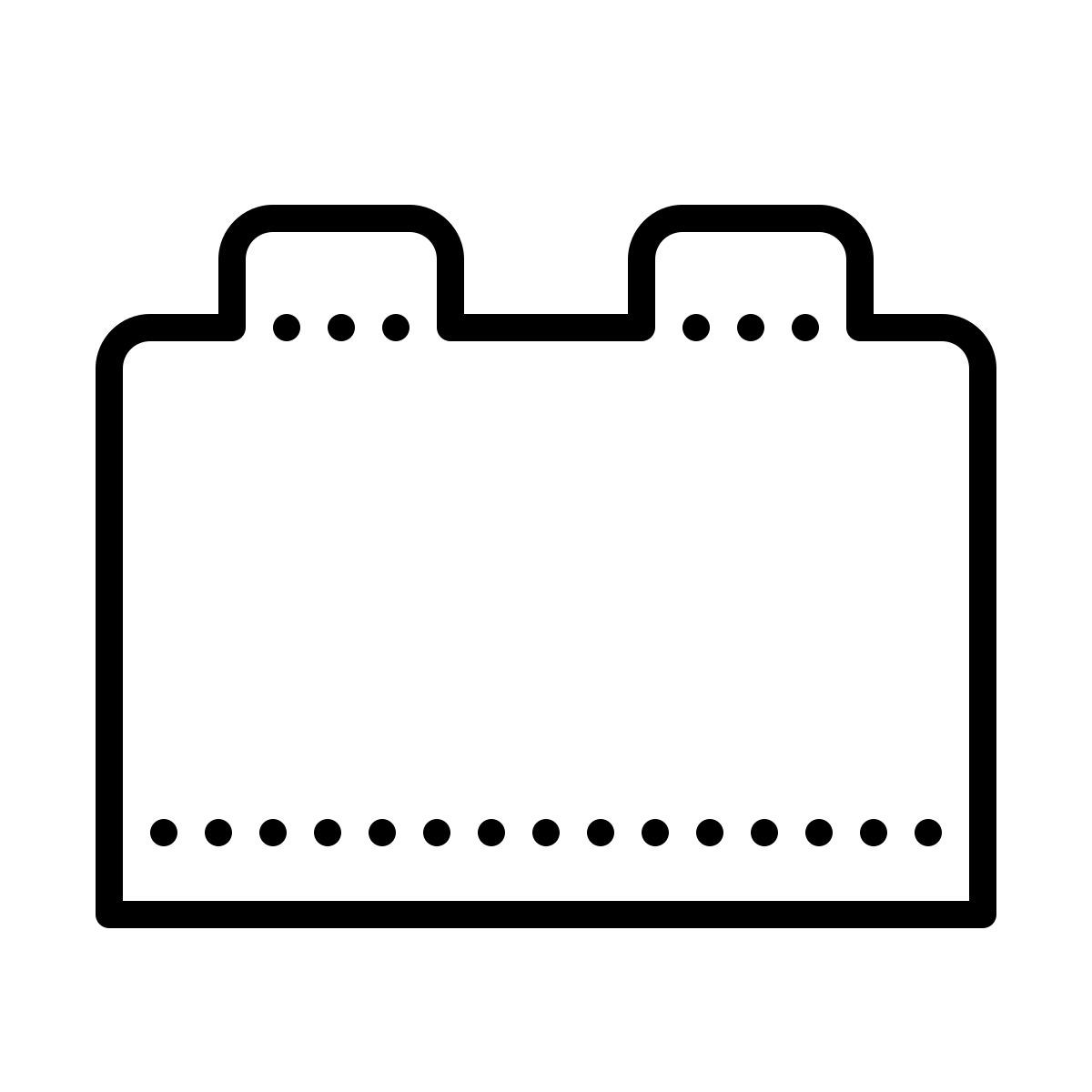 dotted style plugin icon