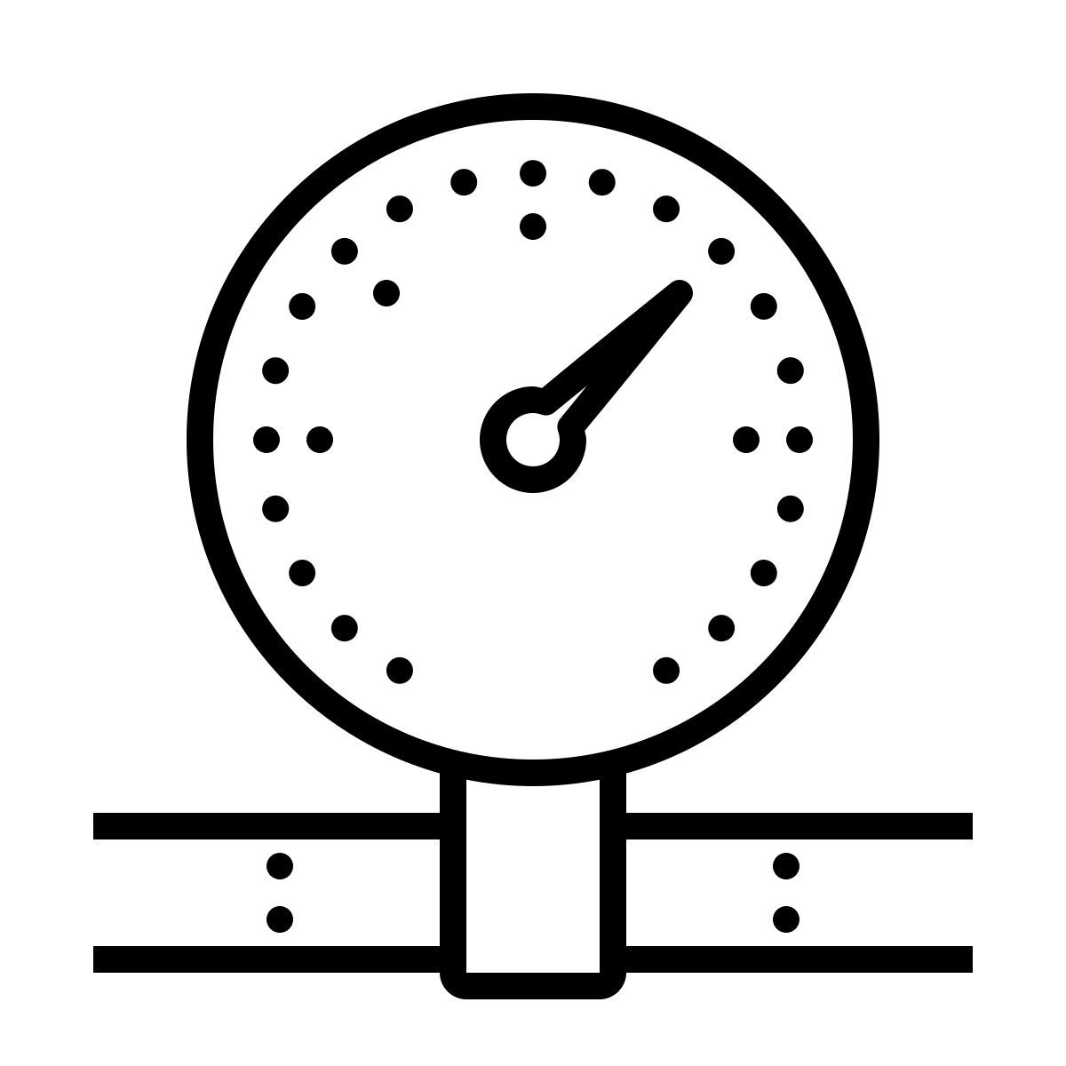 dotted style druck icon