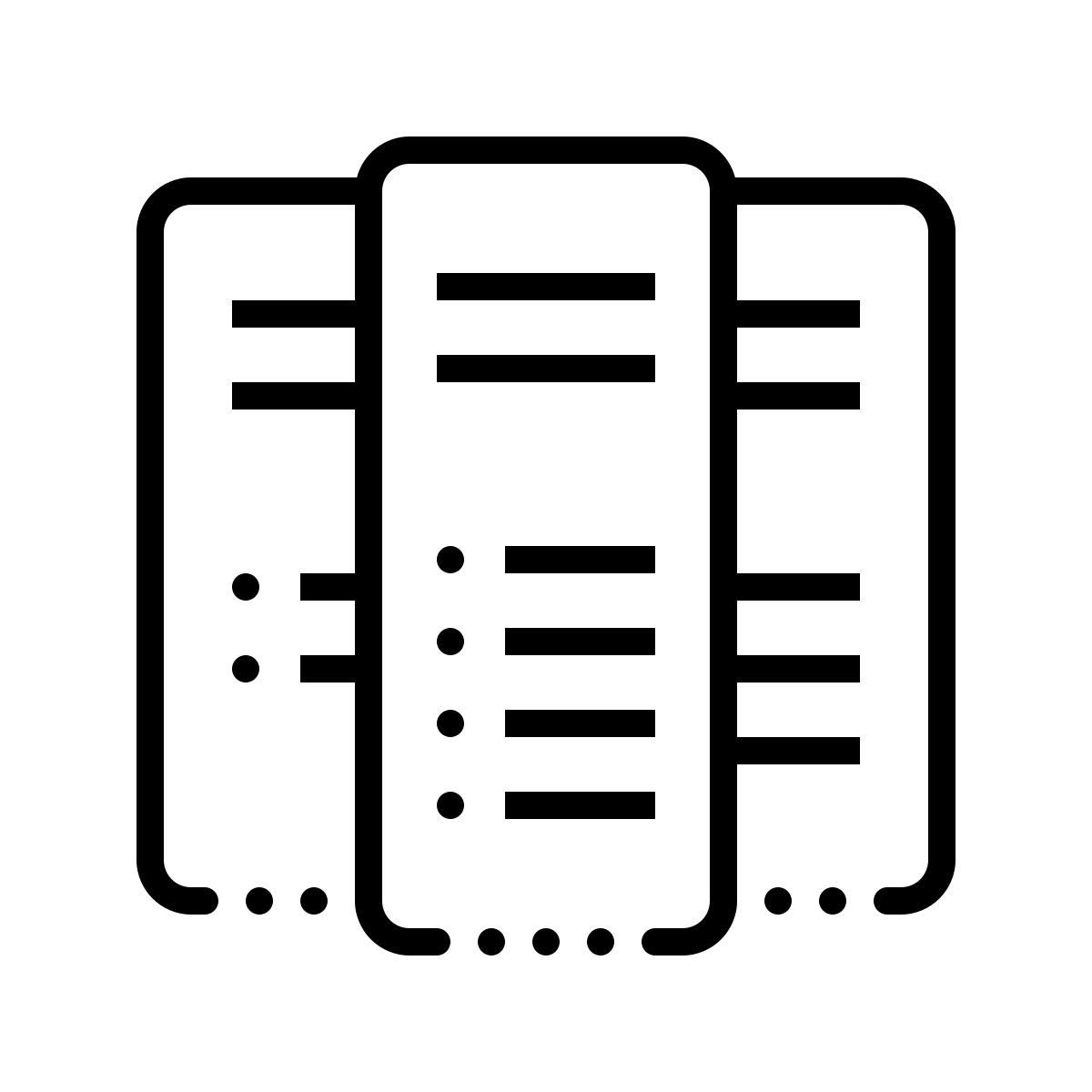 dotted style 价格结构 icon