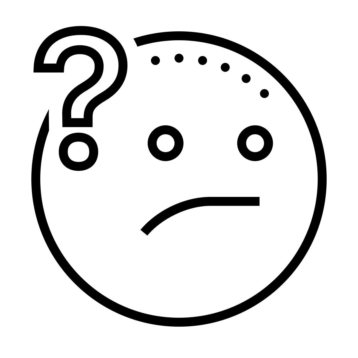 dotted style pedir icon