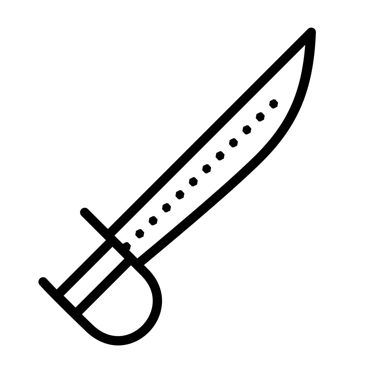 dotted style arma sable icon