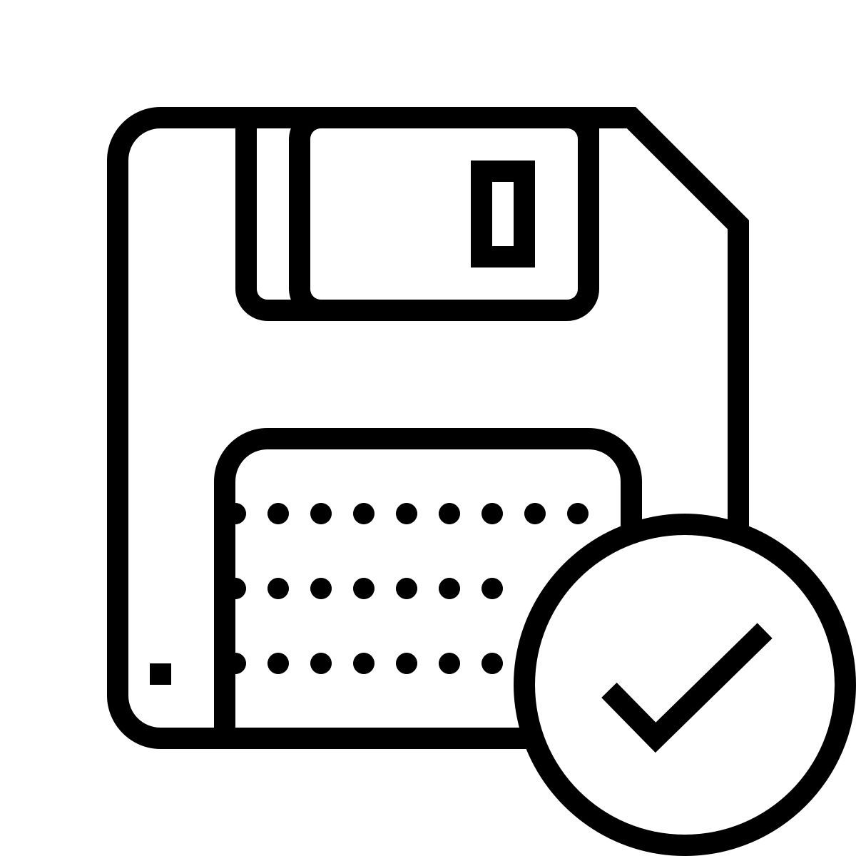 dotted style 保存关闭 icon