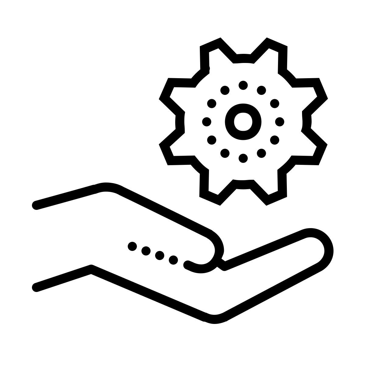 dotted style 서비스 icon