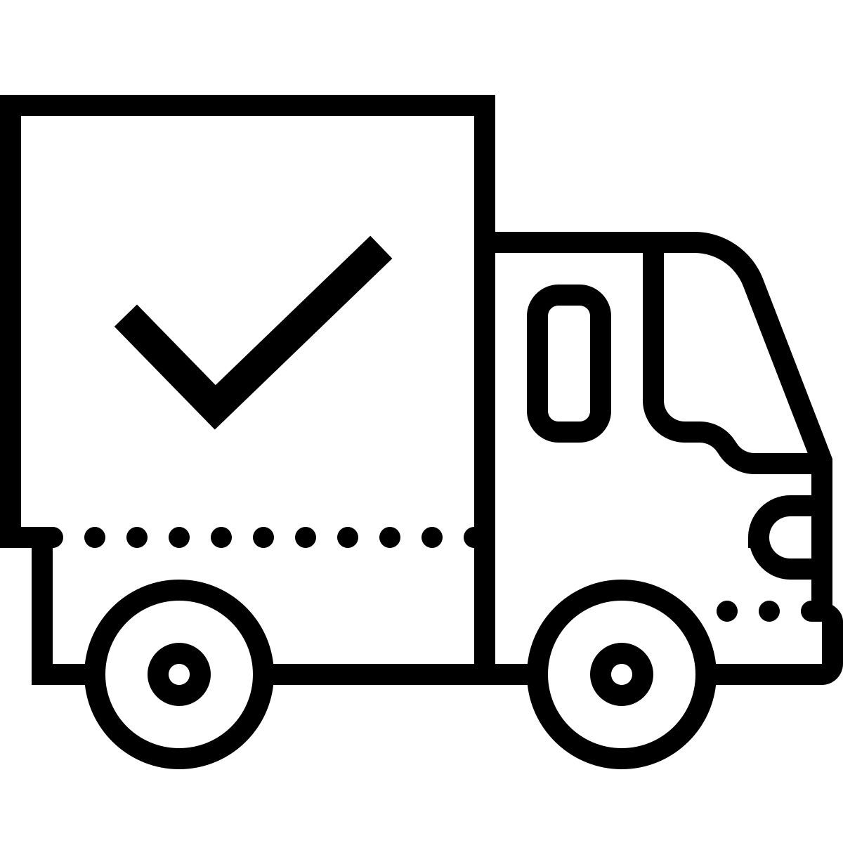 dotted style 배송 icon