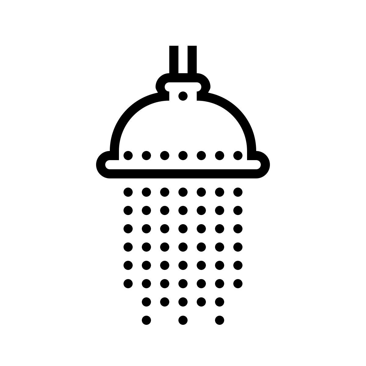 dotted style doccia icon