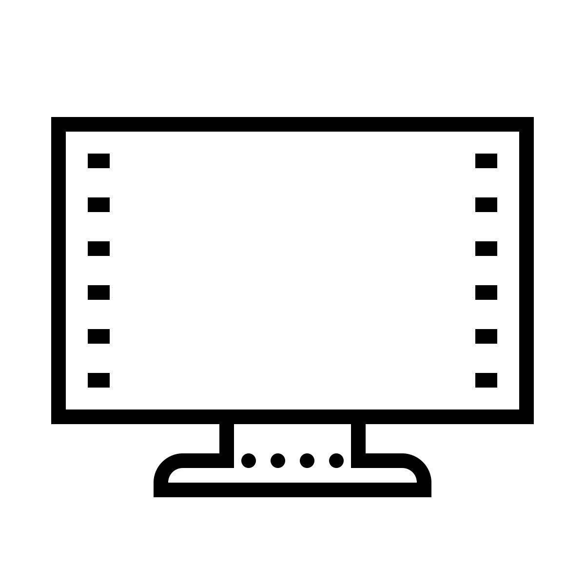 dotted style mostrar fotogramas icon