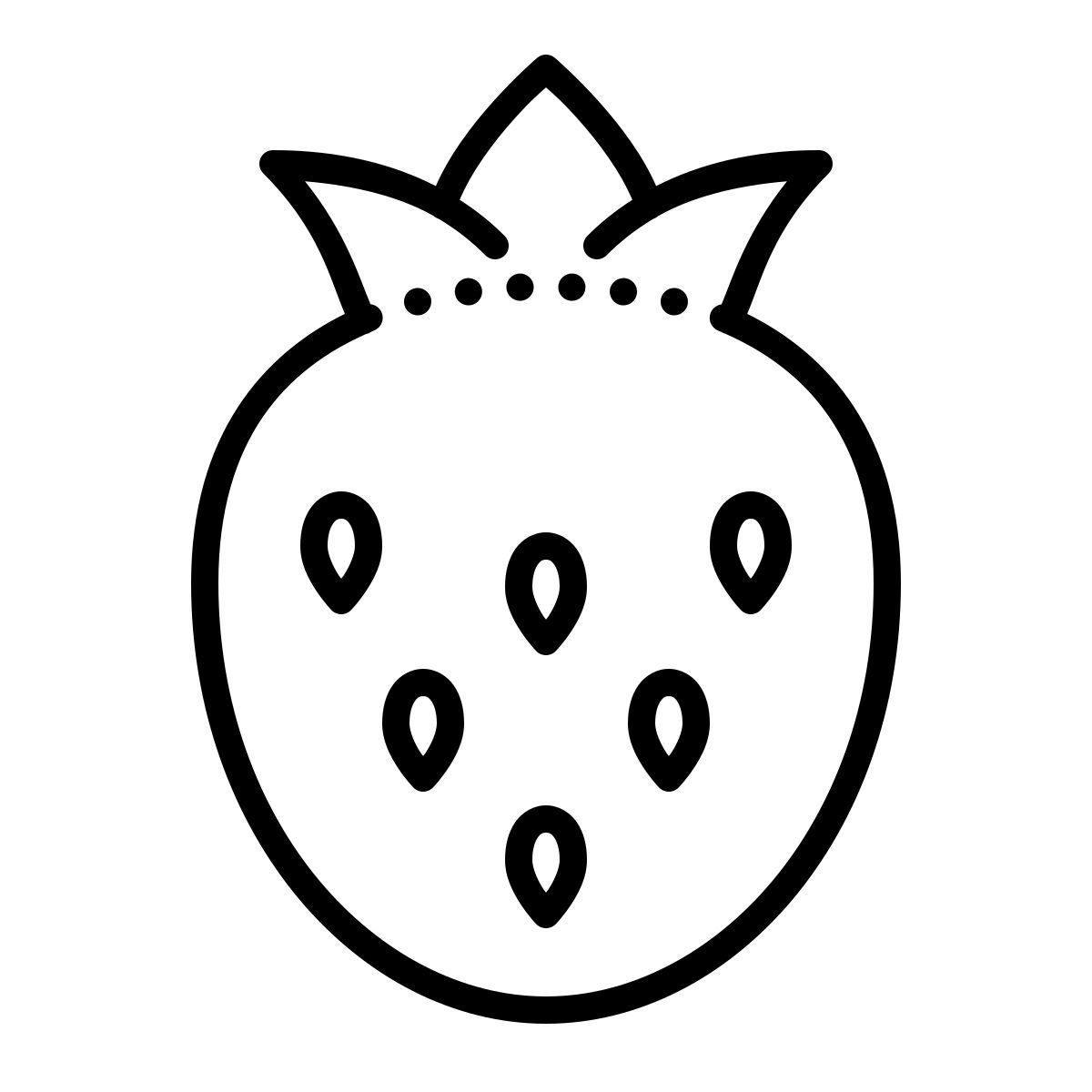dotted style fragola icon