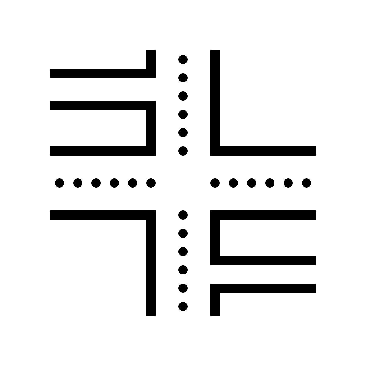 dotted style 街道 icon