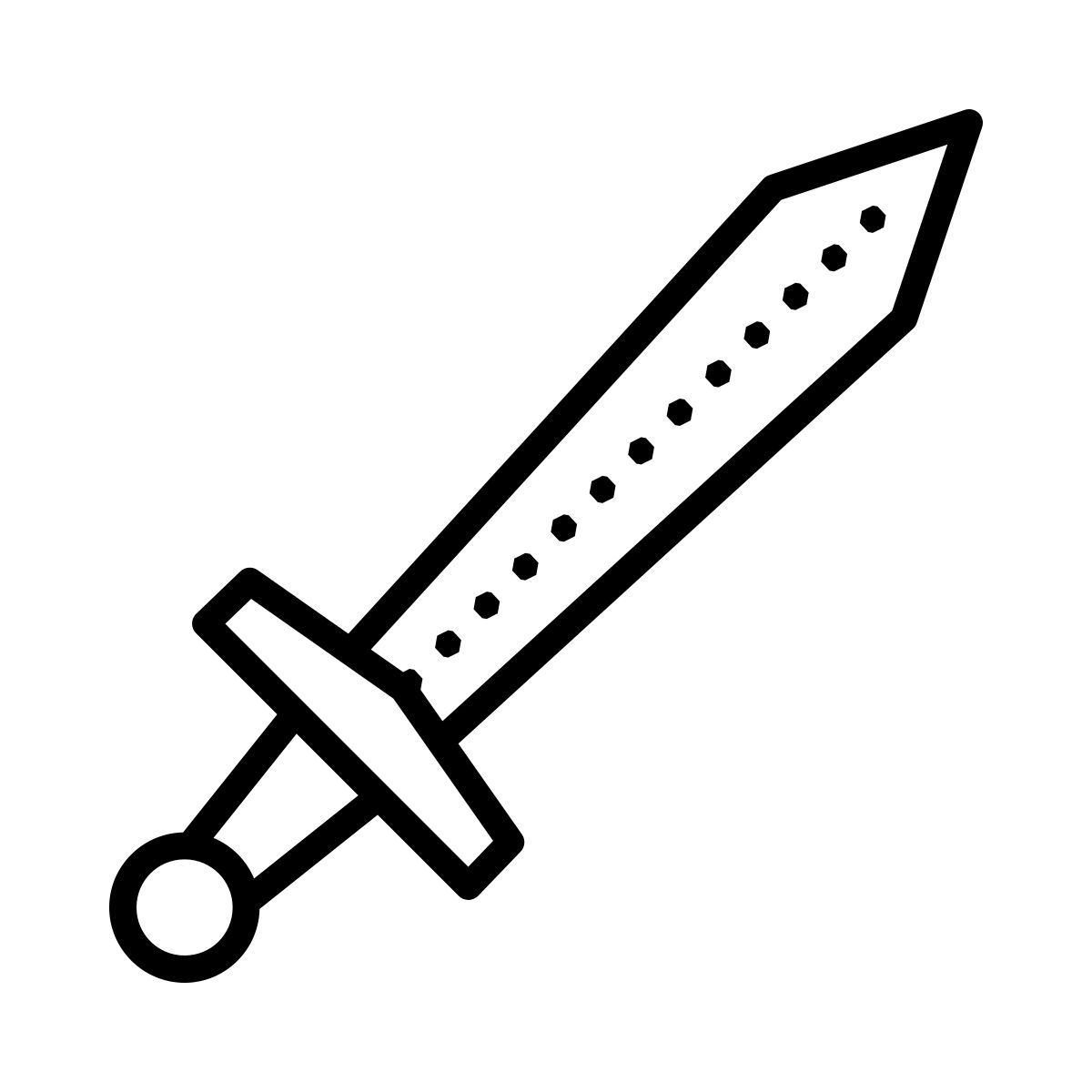 dotted style espada icon