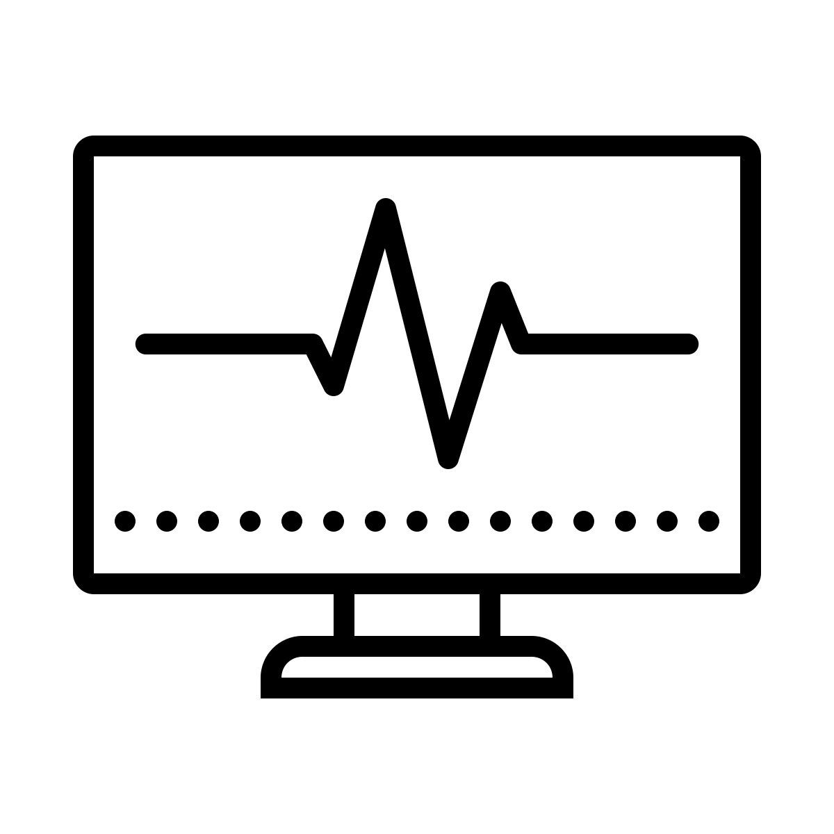 dotted style tarea del sistema icon