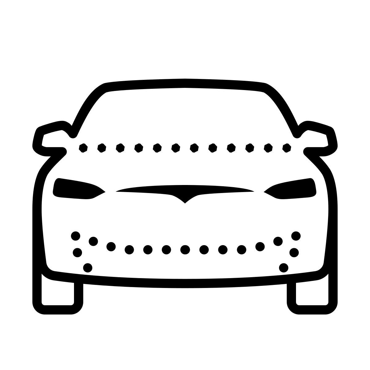 dotted style 테슬라 모델 s icon