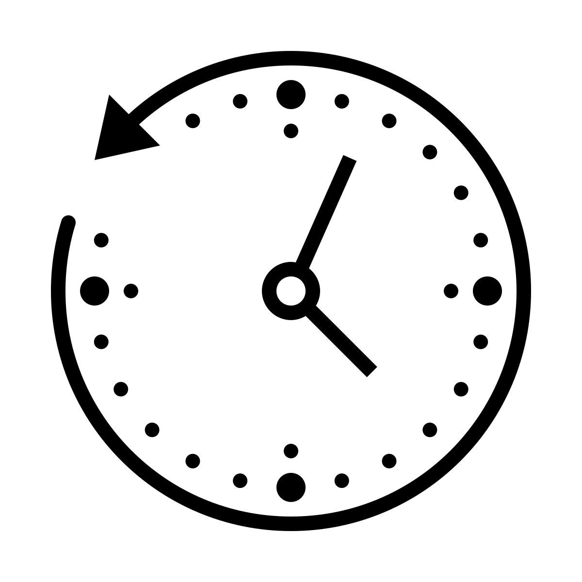 dotted style pasado icon