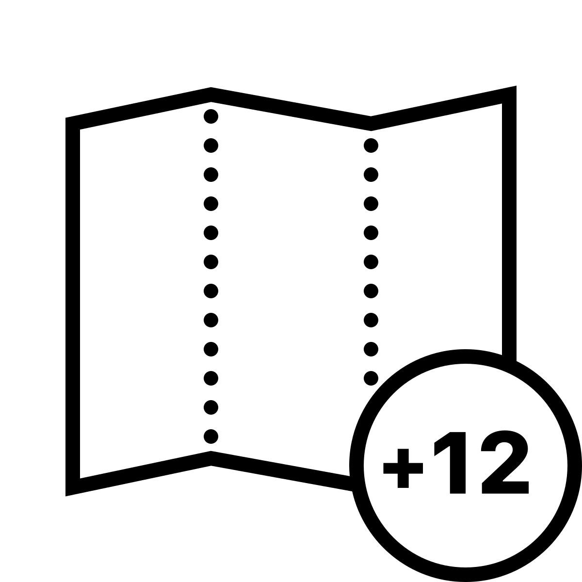 dotted style zona horaria + 12 icon