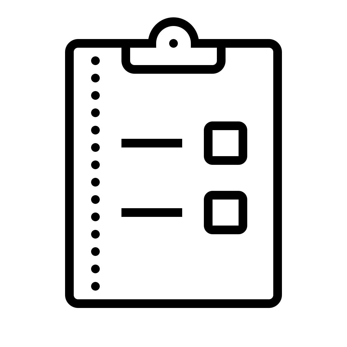 dotted style ungetestet icon