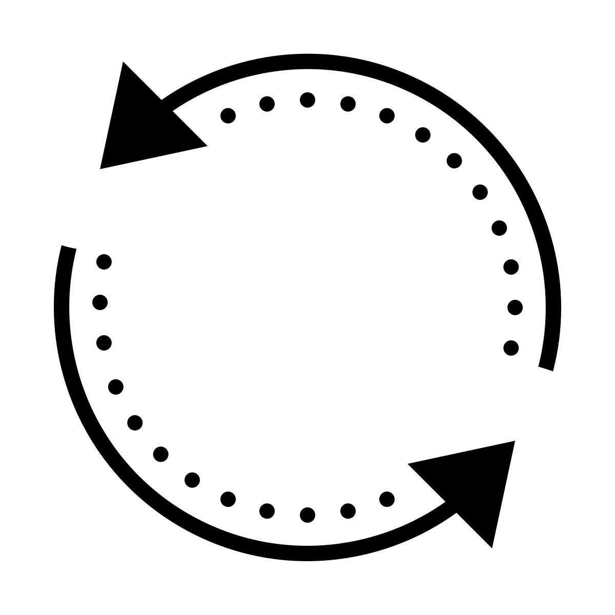 dotted style 更新左旋转 icon