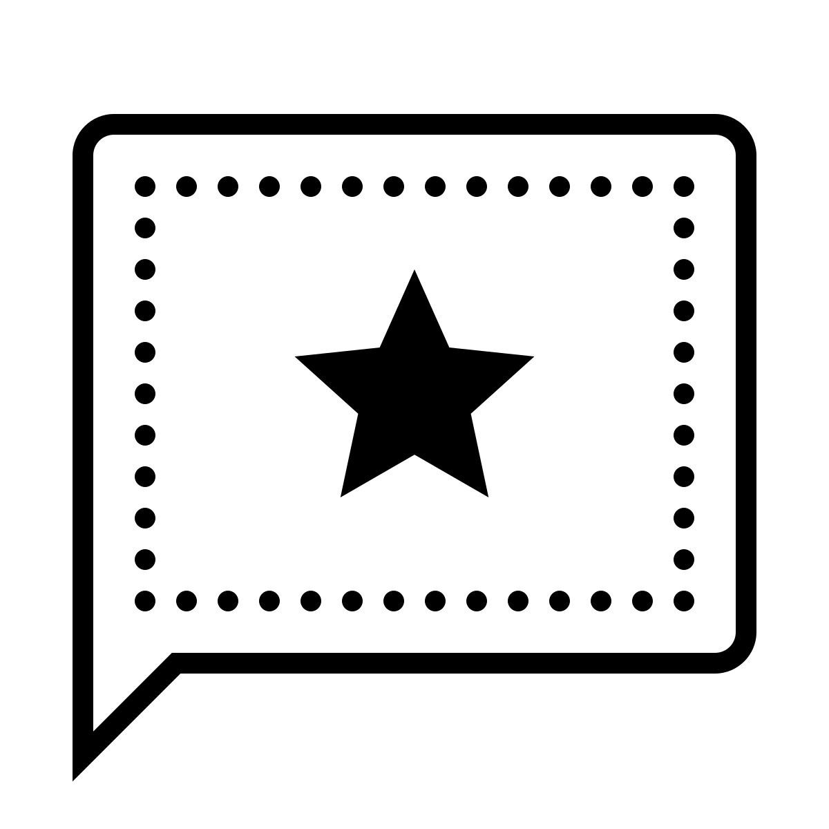 dotted style tema muy popular icon