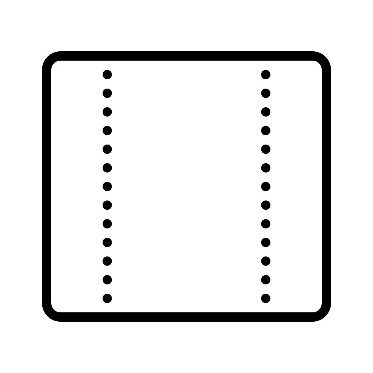 dotted style 查看阵列 icon