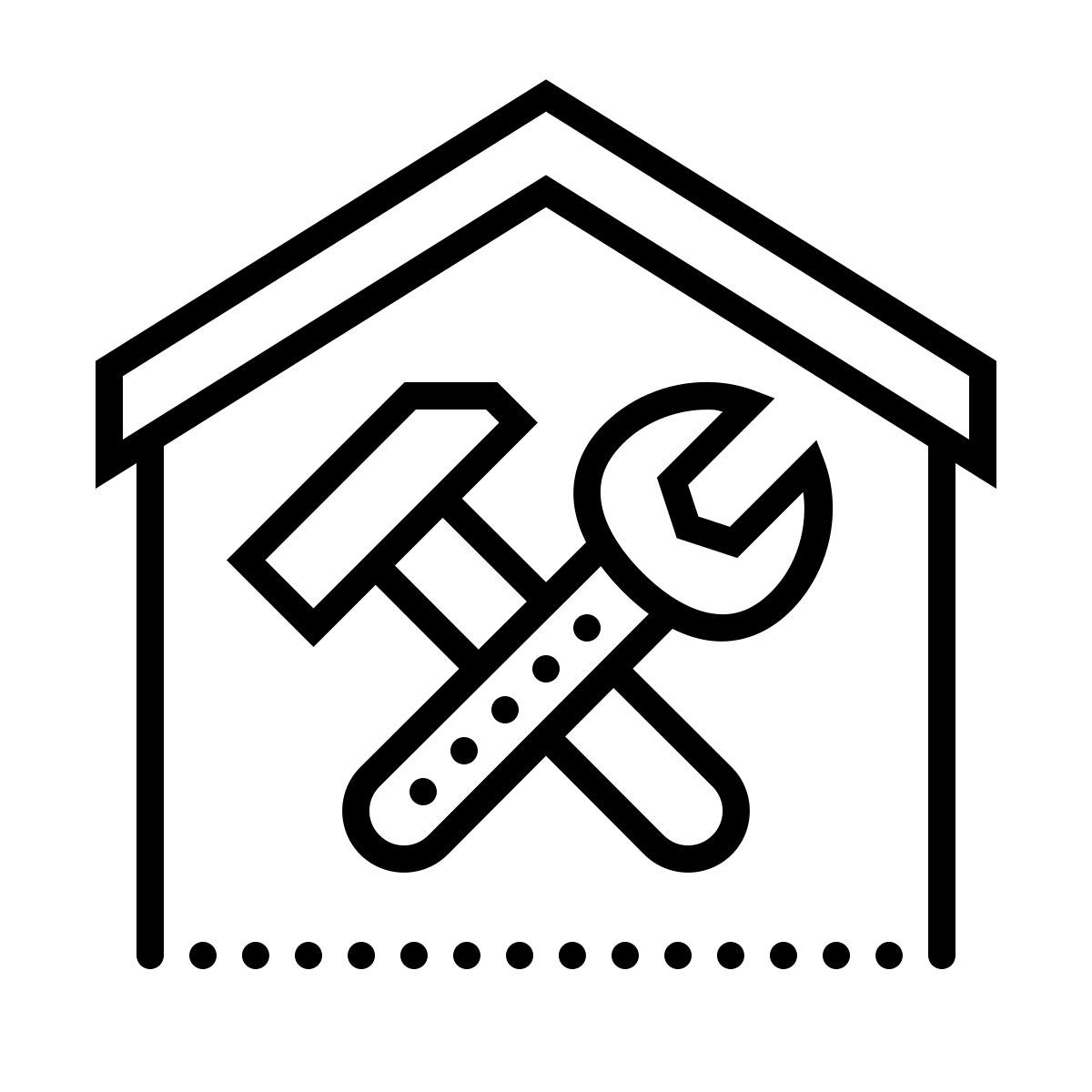 dotted style workshop icon