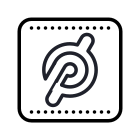 Peloton icon in Dotted Style