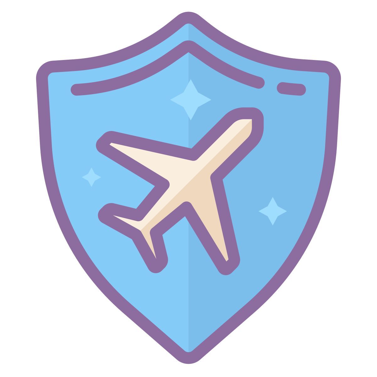 cute color style piloto automático icon