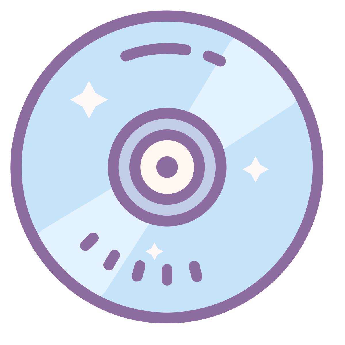 cute color style cd  v2 icon