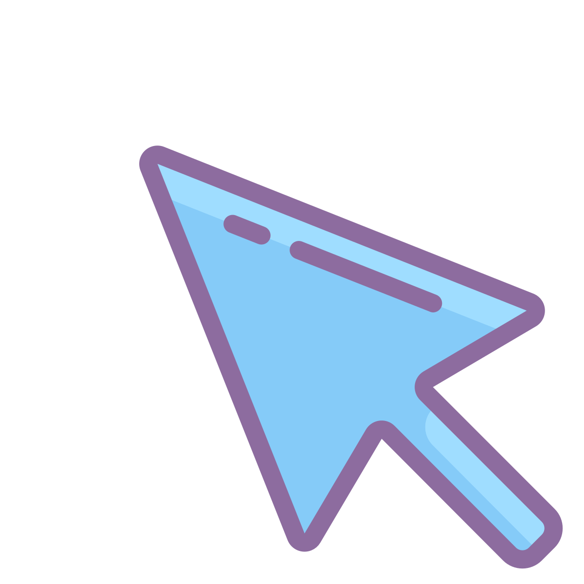 cute color style cursor  v2 icon