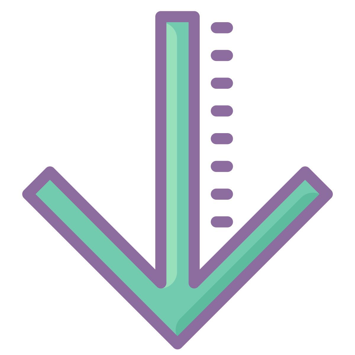 cute color style abajo icon