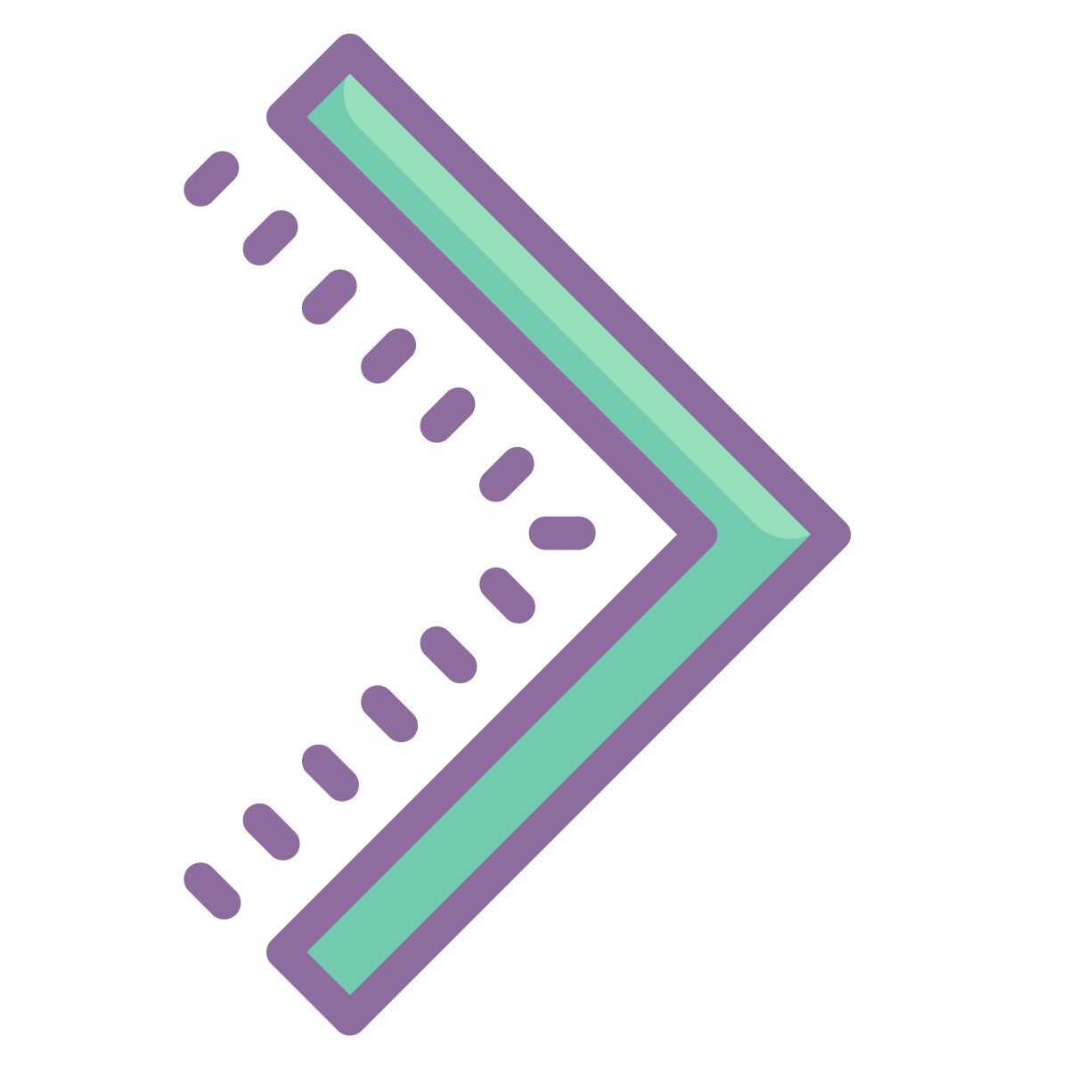 cute color style adelante icon