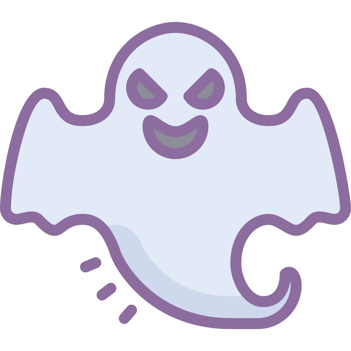 cute color style 鬼 icon