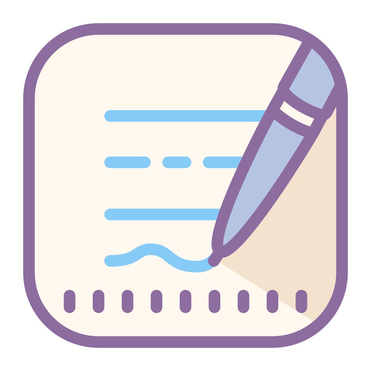 cute color style anwendung icon