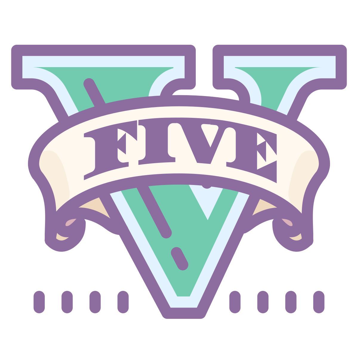 cute color style gta 5 icon