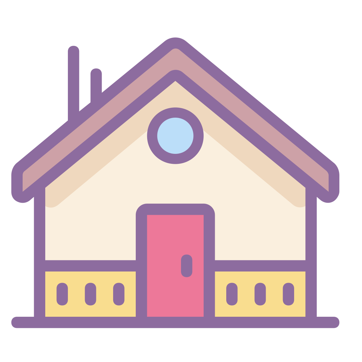 cute color style home  v2 icon