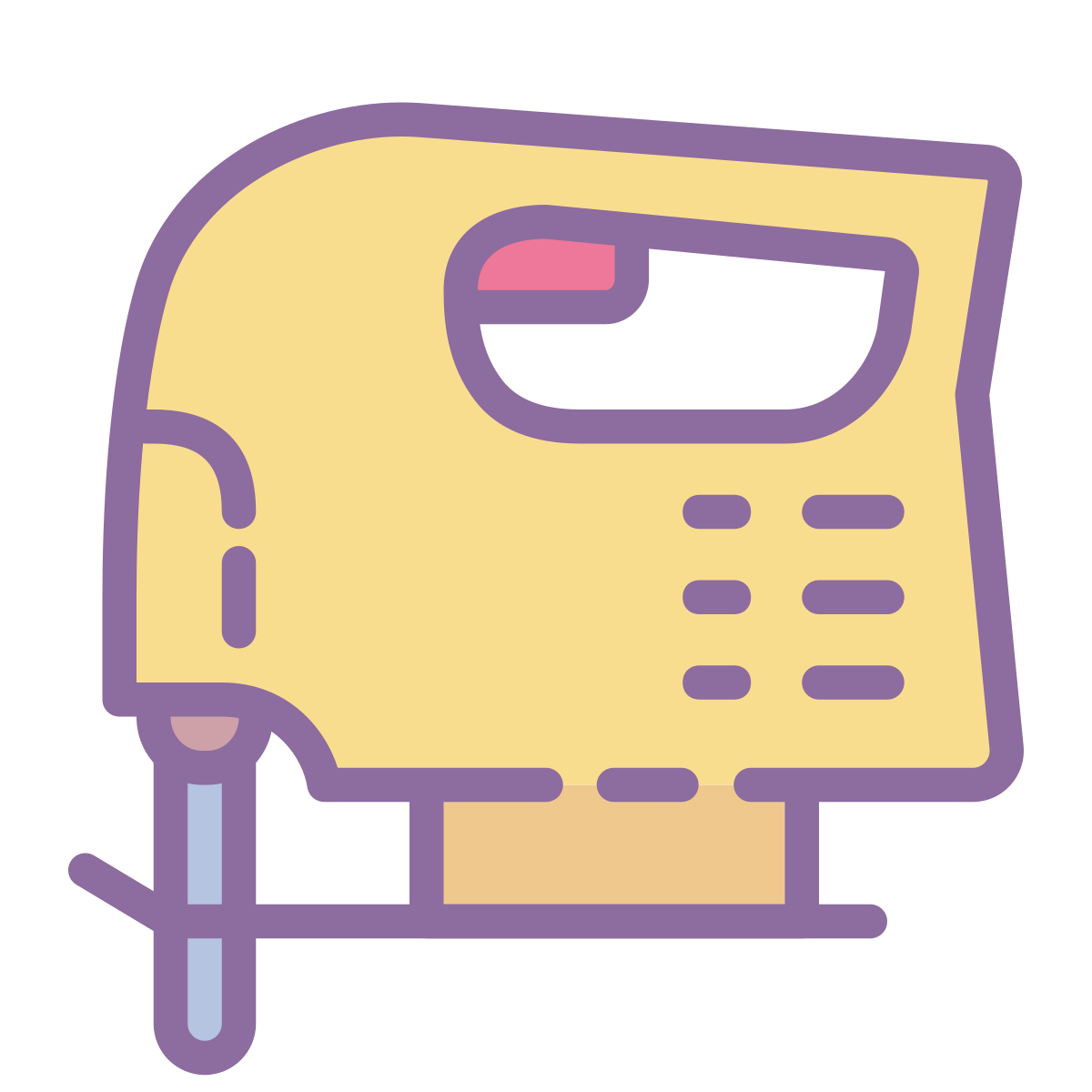 cute color style jigsaw icon