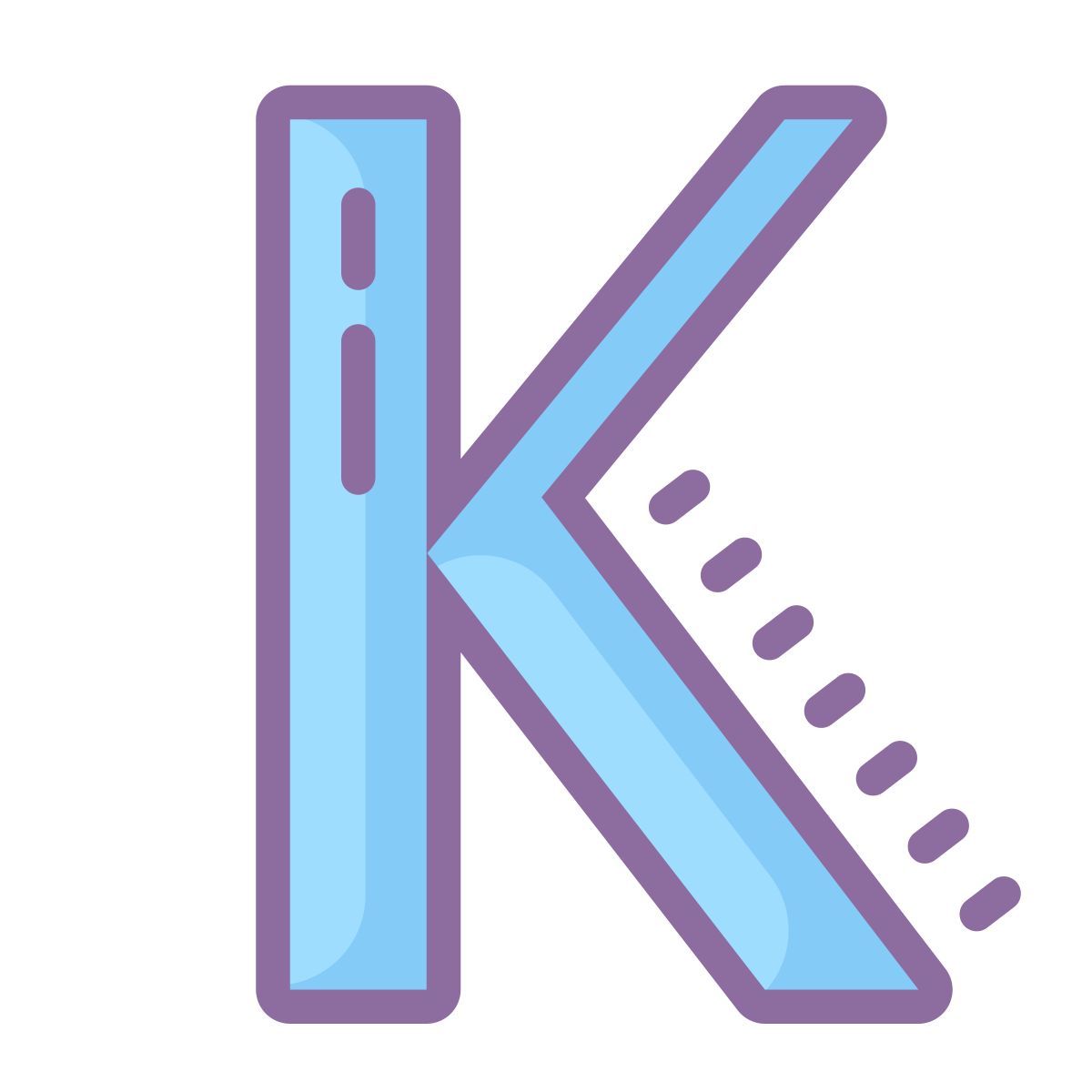 cute color style k icon