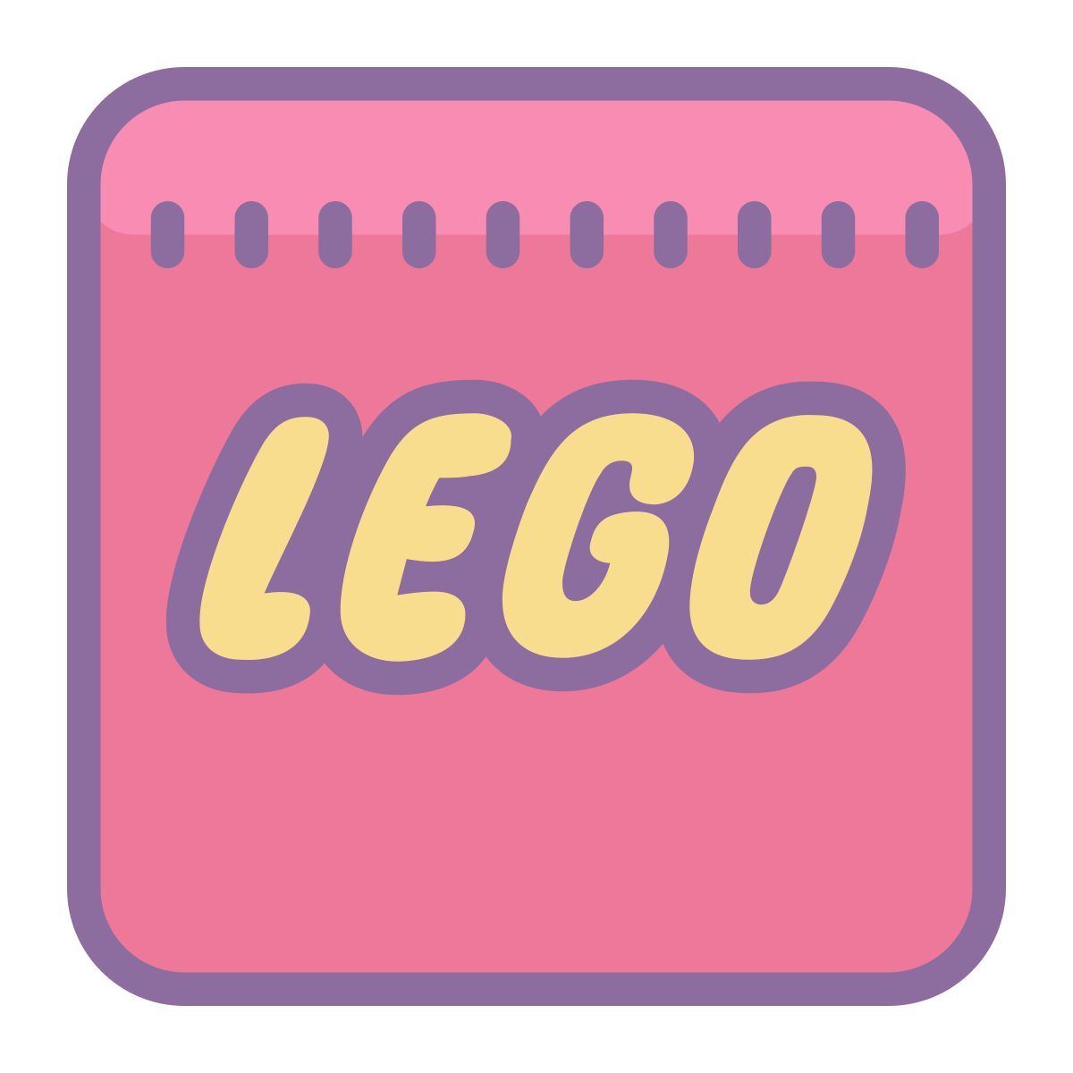 cute color style 乐高玩具 icon