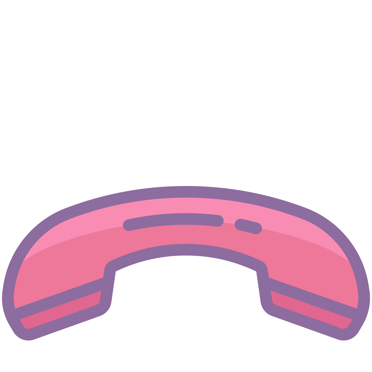 cute color style missed call  v2 icon