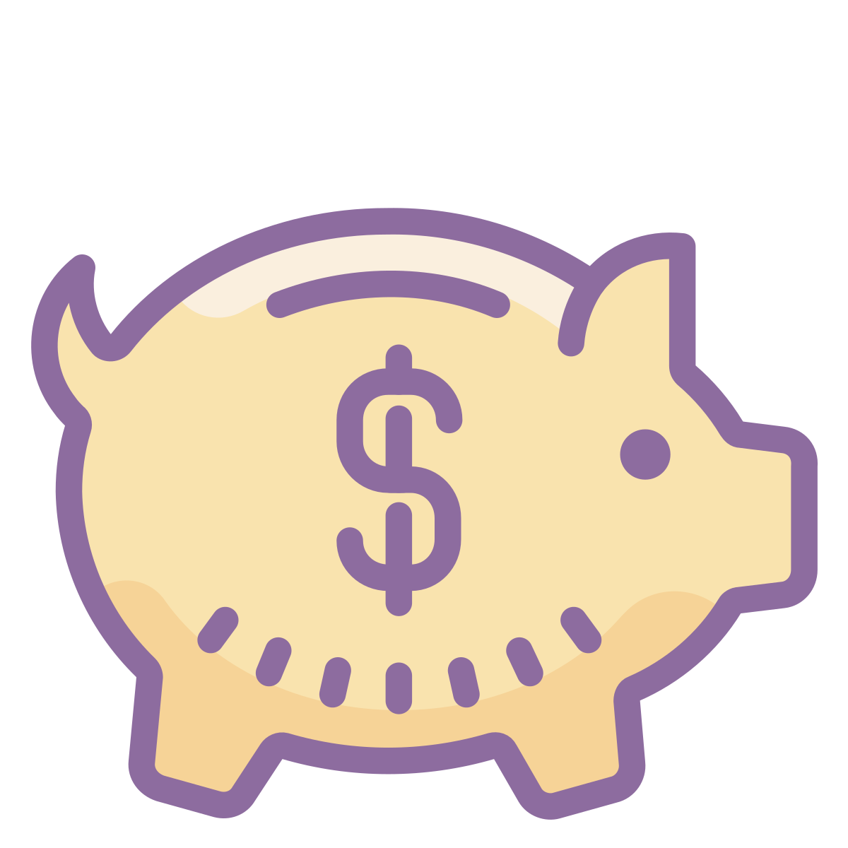 cute color style money box  v2 icon