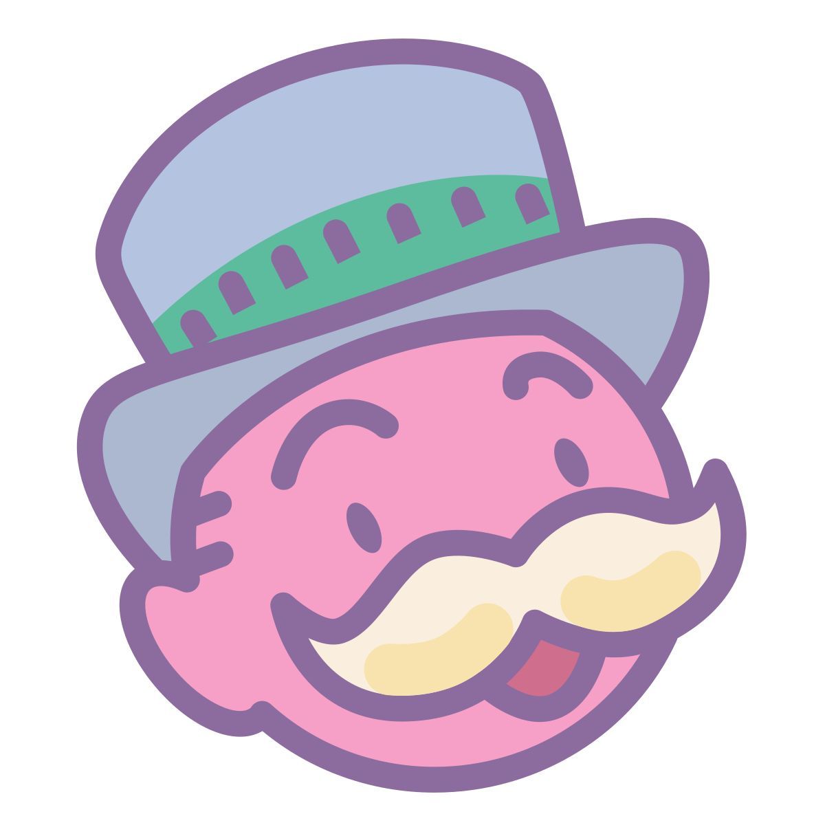 cute color style monopolio icon