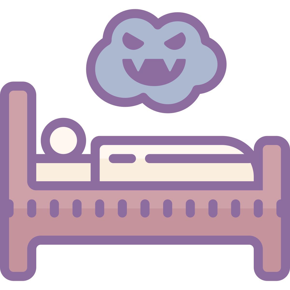 cute color style cauchemar icon