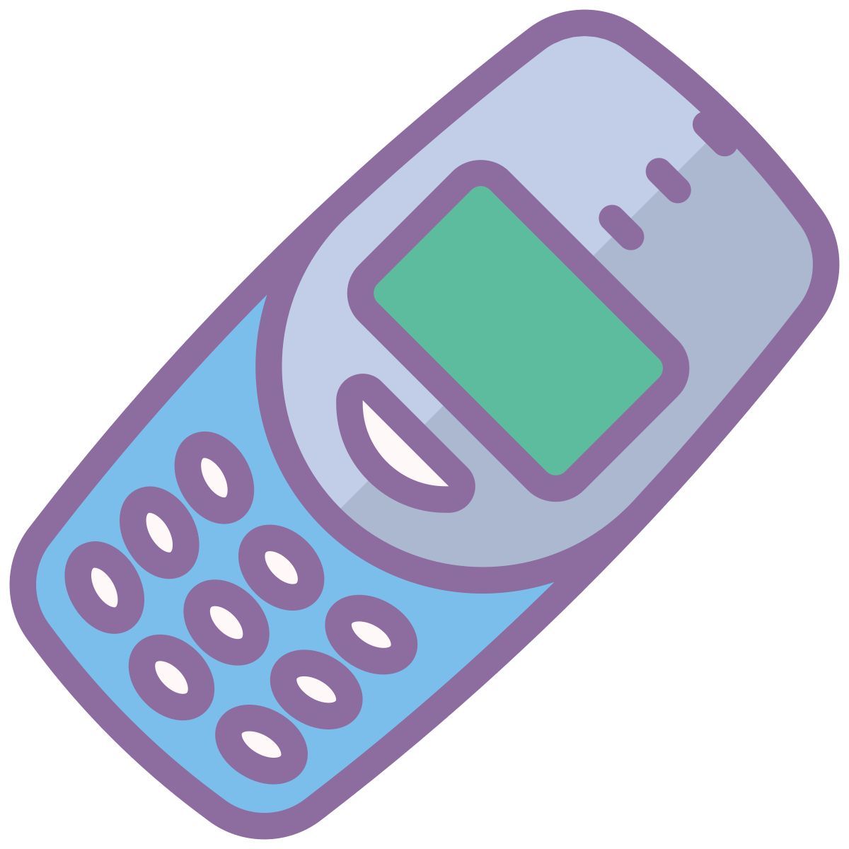 cute color style 诺基亚3310 icon