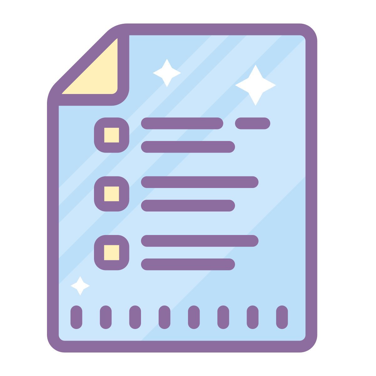 cute color style 页面概观 icon