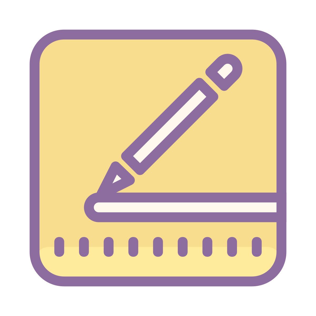 cute color style pagine icon