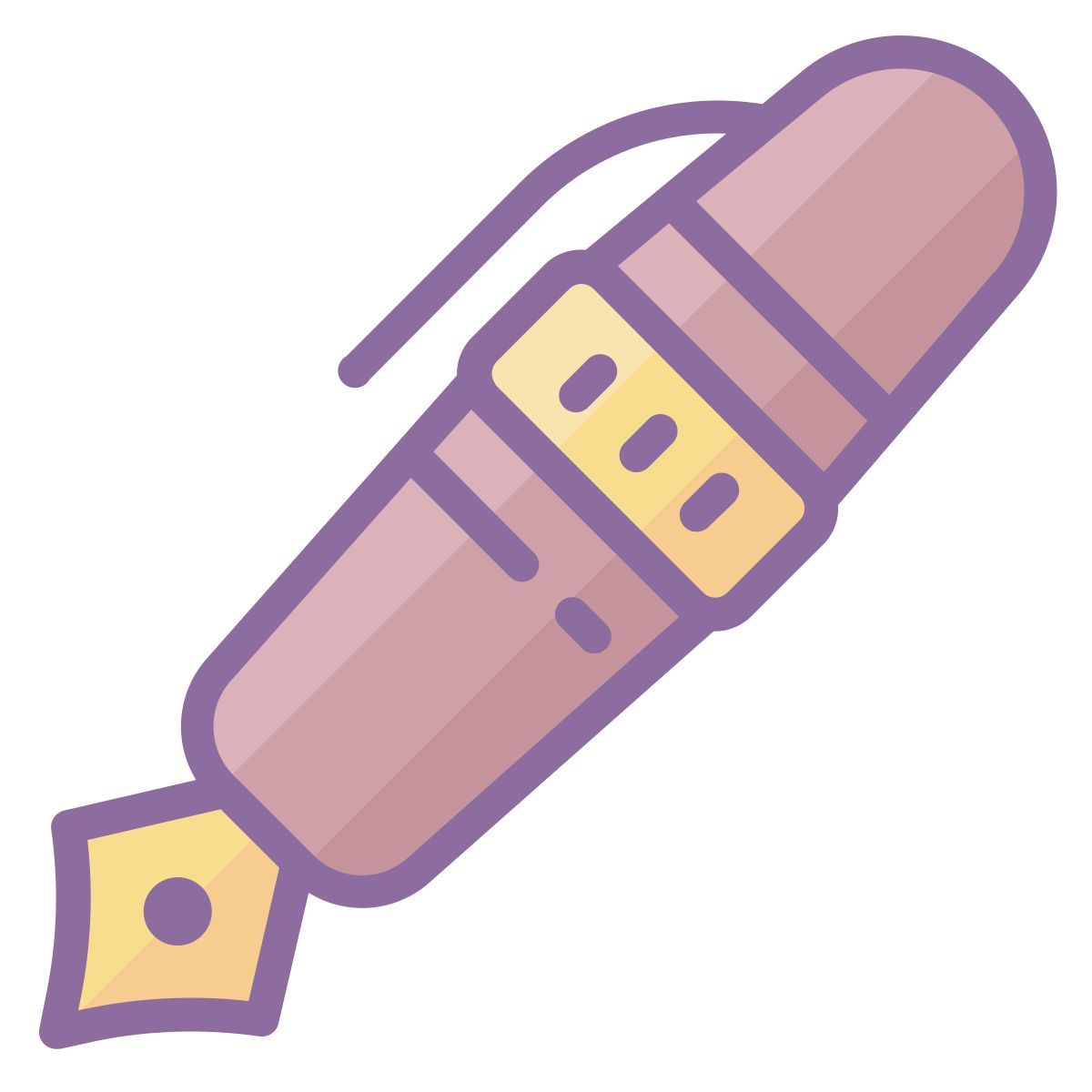 cute color style stift icon